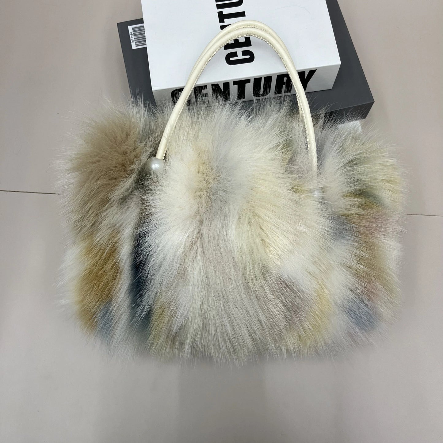 Fox Fur Bag Winter Women Shoulder Bag Female Fashion Chain Shoulder Bags Real Fur Purse Natural Fur Hand Bags Evening Party Bag