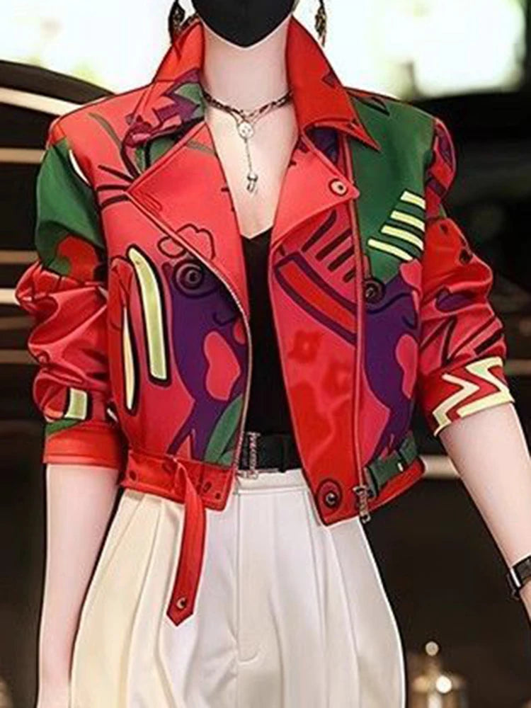 Casual Lightweight Zip Up Short Jacket With Pockets for Women