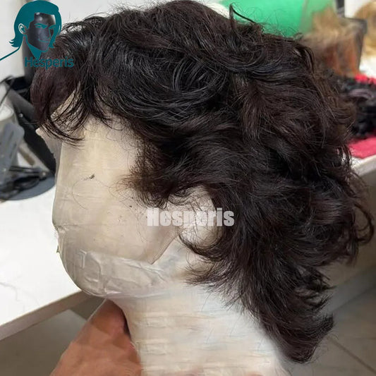 Short Curly Pixie Cut Wig