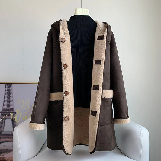 Reversible Shearling Coat
