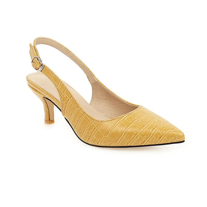 Summer Point Toe Thin Heel Sandals