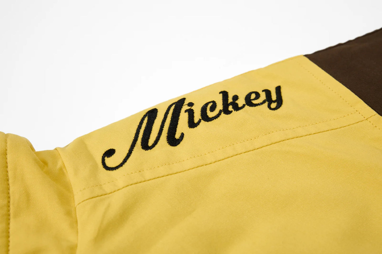 American Retro Cartoon Embroidery Patchwork Stand Collar Thickened Jacket for Men and Women Winter Loose Casual Warm Cotton Coat