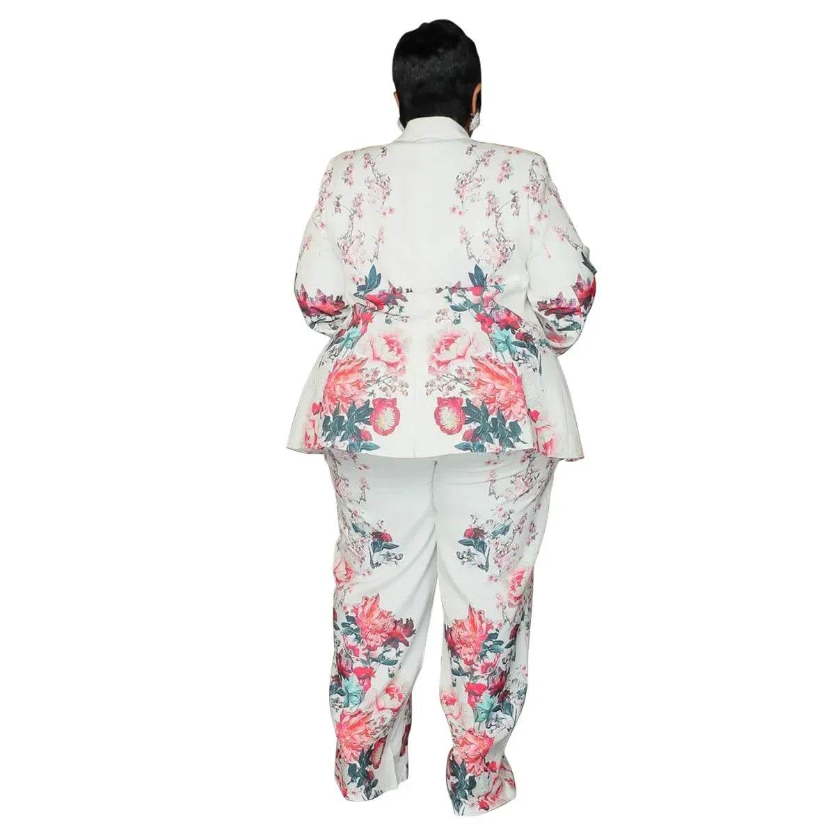 African Clothes for Women 2025 Autumn Winter Elegant 2 Piece Top Pant Matching Sets Dashiki African Clothing Plus Size XL-5XL