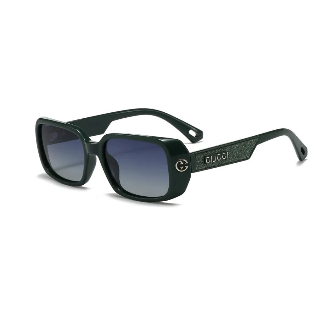Patterned Square UV400 Sunglasses