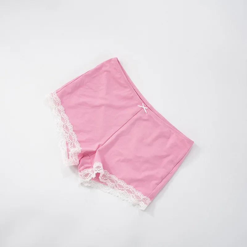 Fashion Lace Sexy Women's Shorts Summer 2025 New 2 Piece Streetwear Casual Slim Club Party Suit Solid Bow Lady Sports Clothing