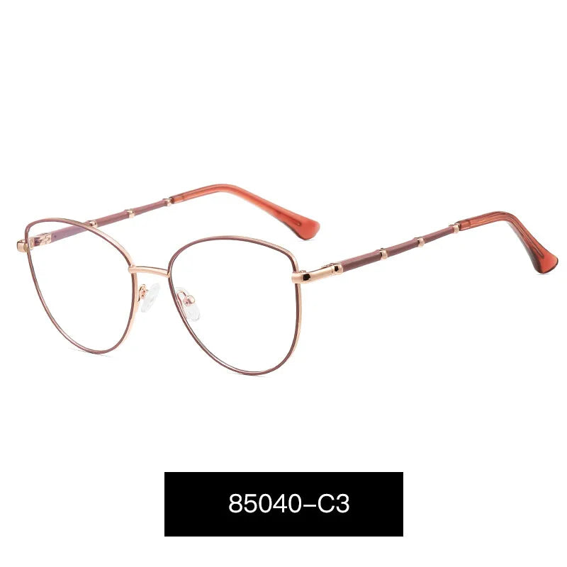 Spring Hinge Cat Eye Prescription Glasses for Women