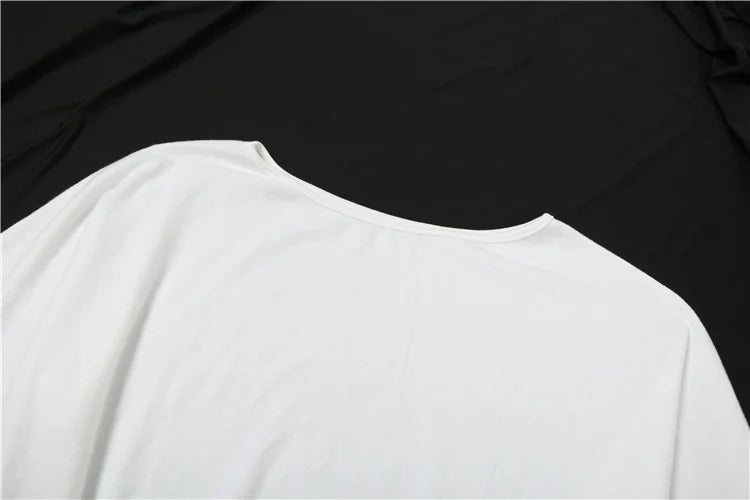 Skew Collar Long Sleeve Tee