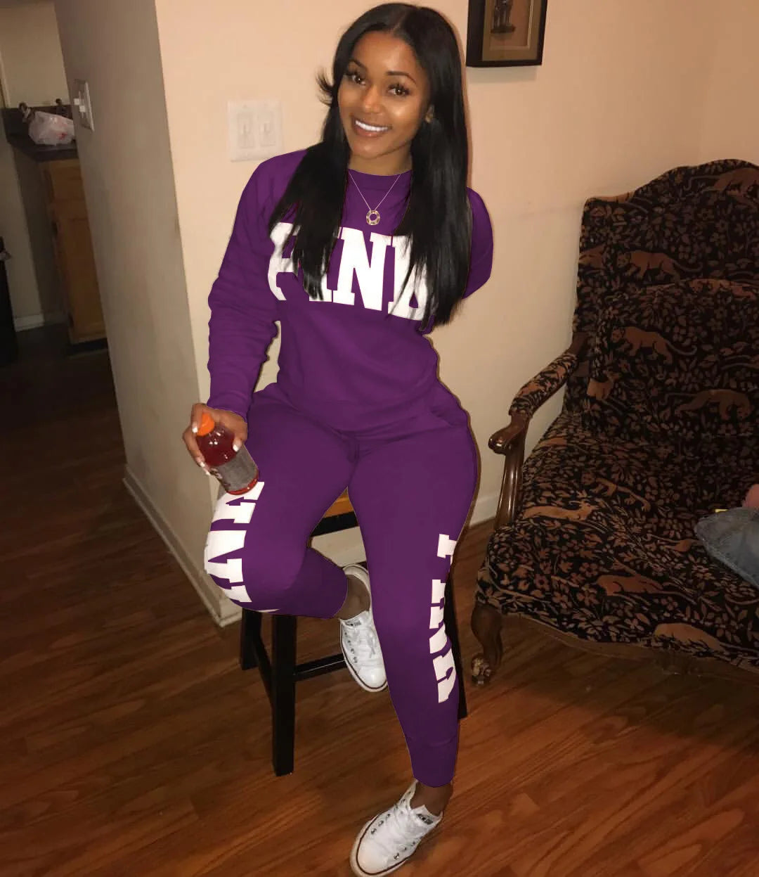 Quick Dry Slim Fit Two Piece Sportswear Set for Women