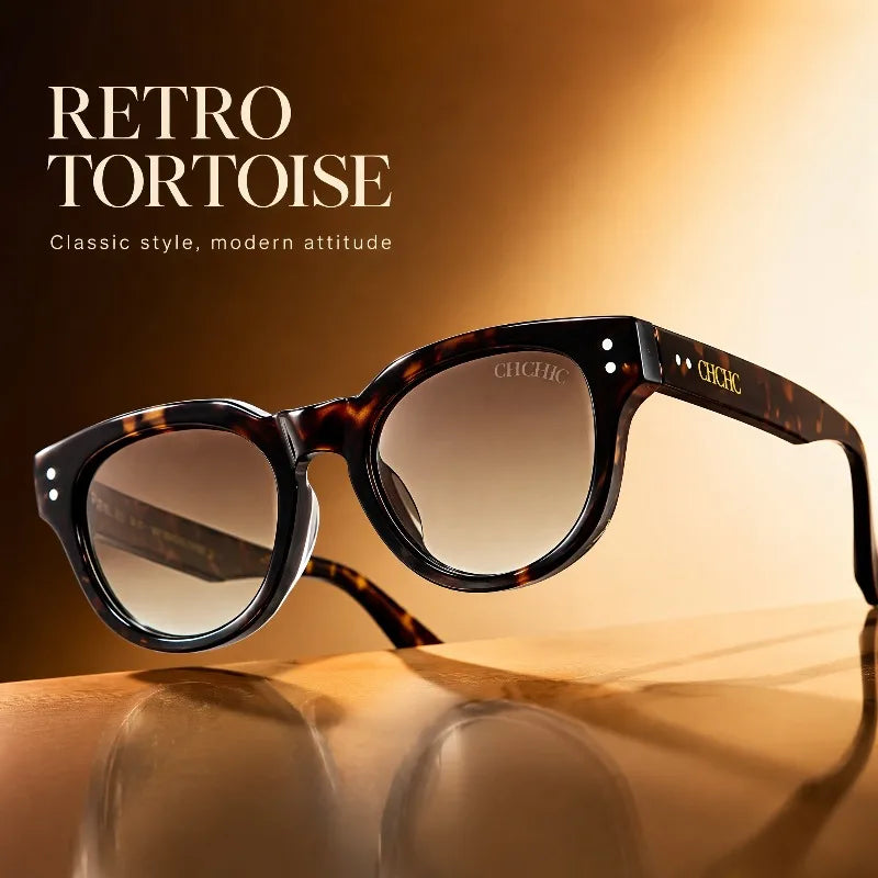 Retro Square Polarized Sunglasses
