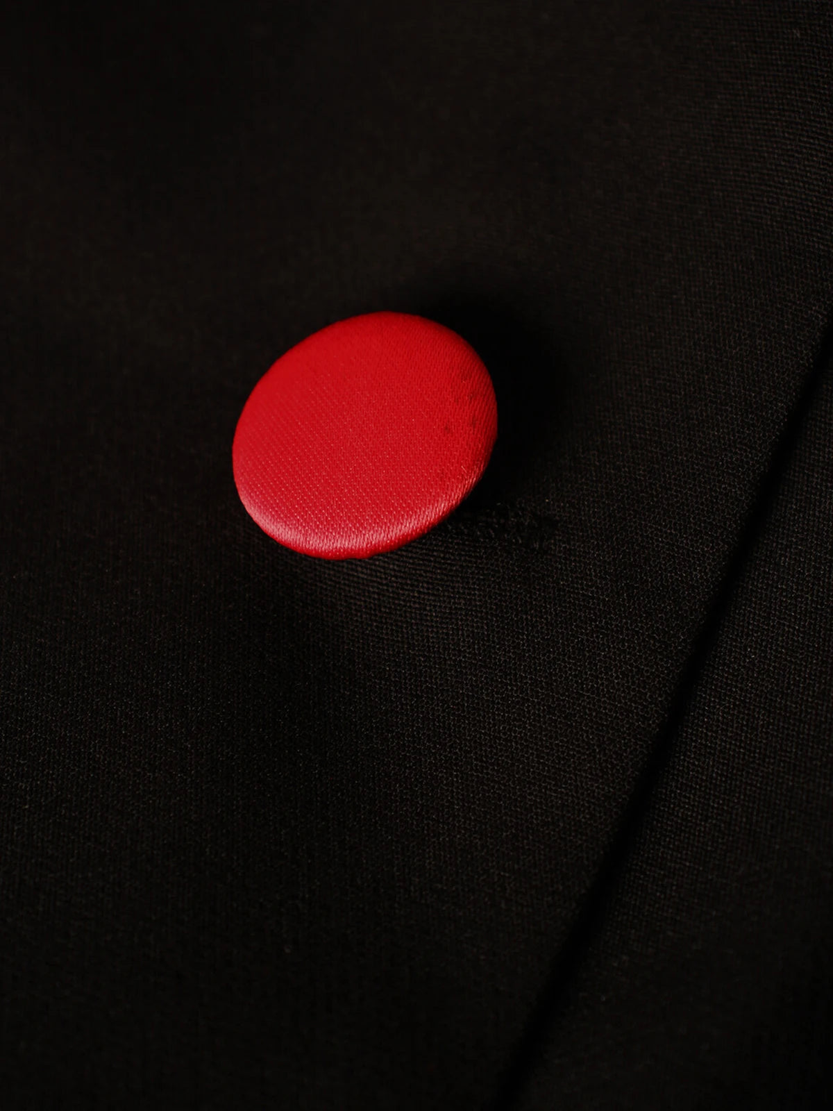 Elegant Contrast Lapel Double Breasted Suit Jacket For Women