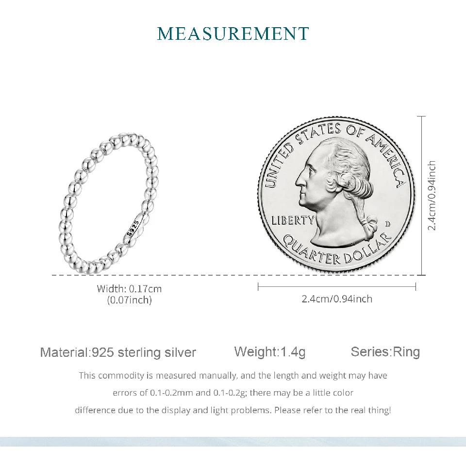 Sterling Silver Rope Band Ring