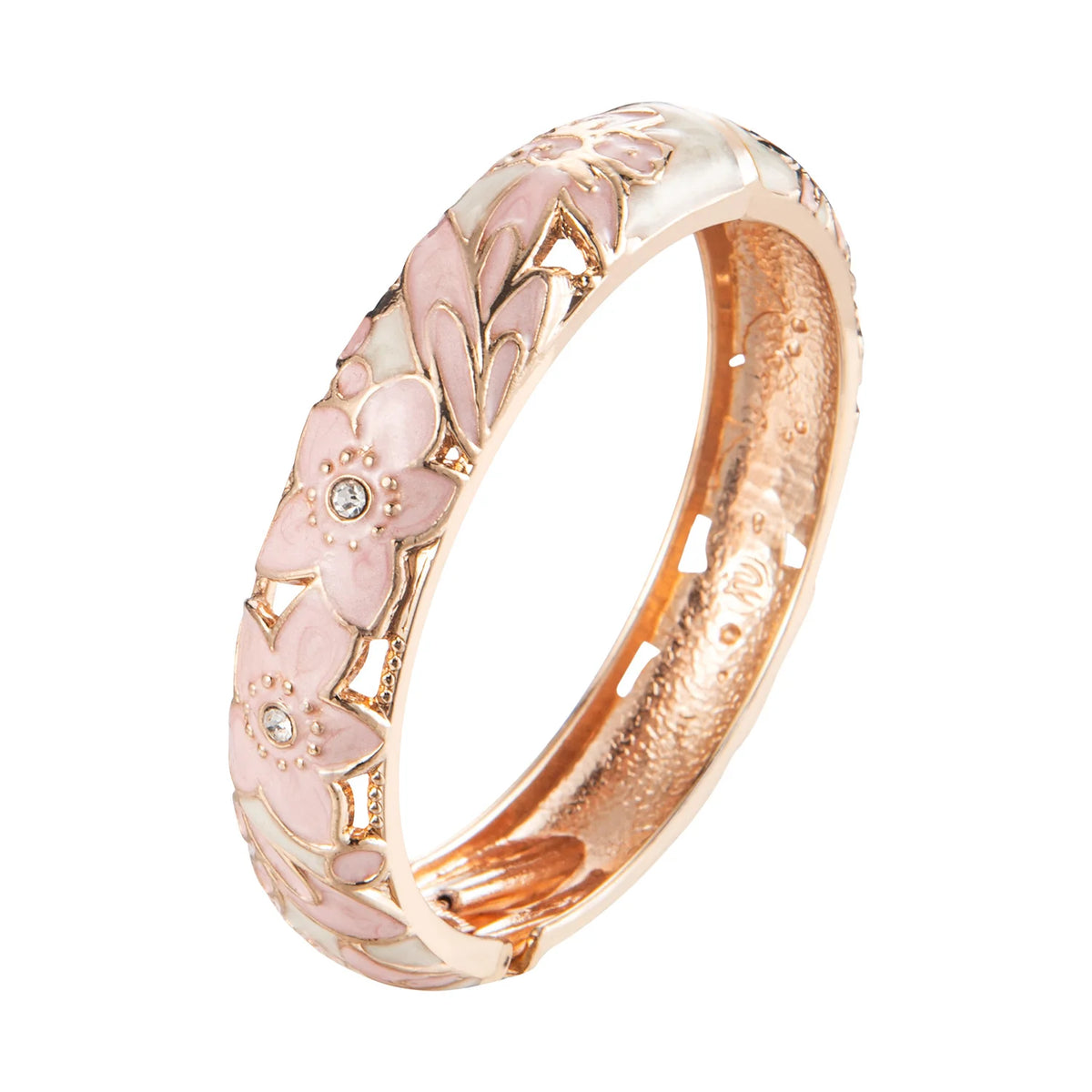 Elegant Double Enamel Cloisonne Bangle Set for Women