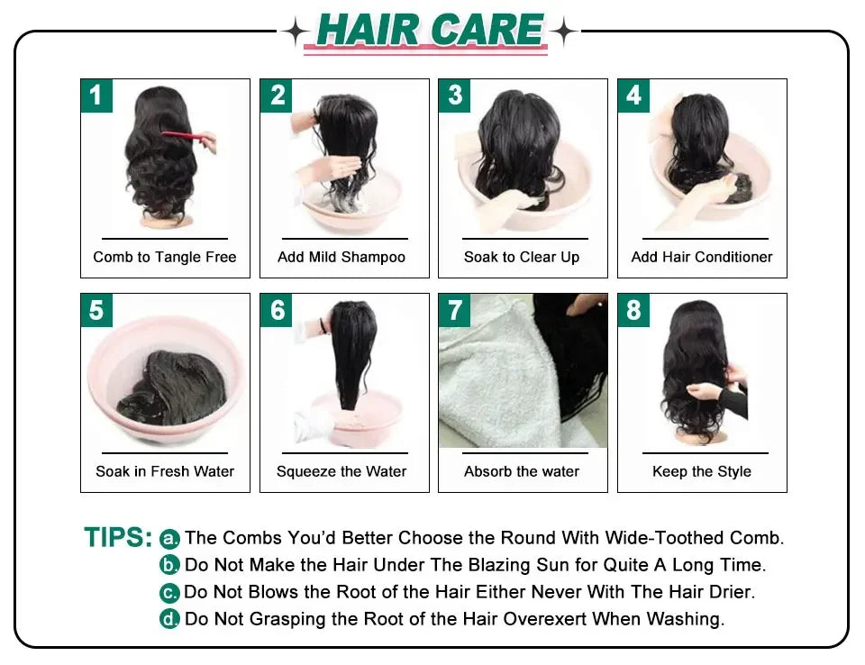 Brown Highlight Body Wave Human Hair Wig With Bangs For Women