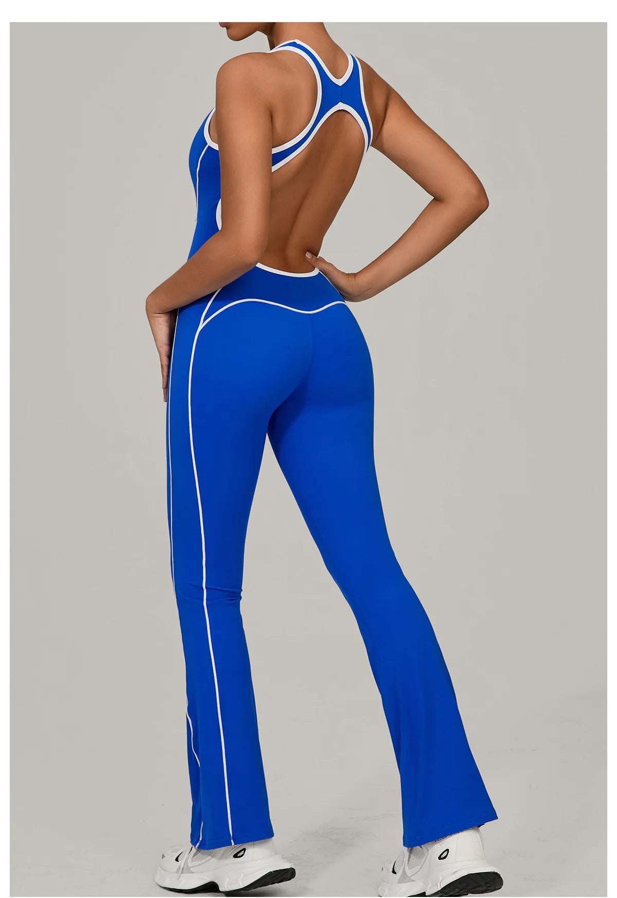 Casual Two Piece Jacket And Jumpsuit Set for Women