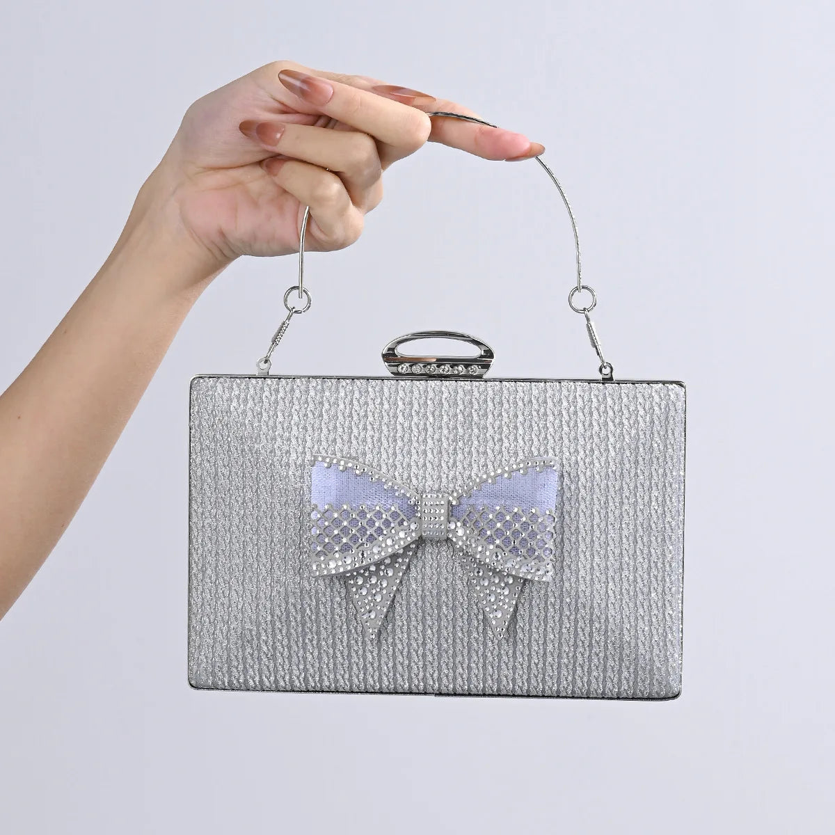 Elegant Knot Chain Crossbody Evening Bag for Women