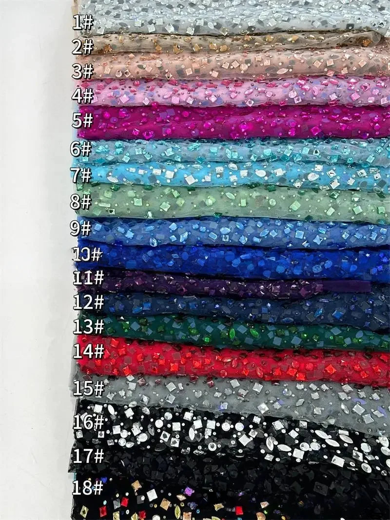 Contessa Dubai Custom Elegant Mermaid Prom Dress Shiny Crystal Skirt Vestidos de noche Sleeveless Formal evening events dress