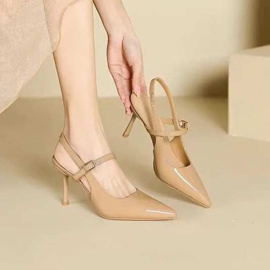 Pointed Toe Stiletto Sandals