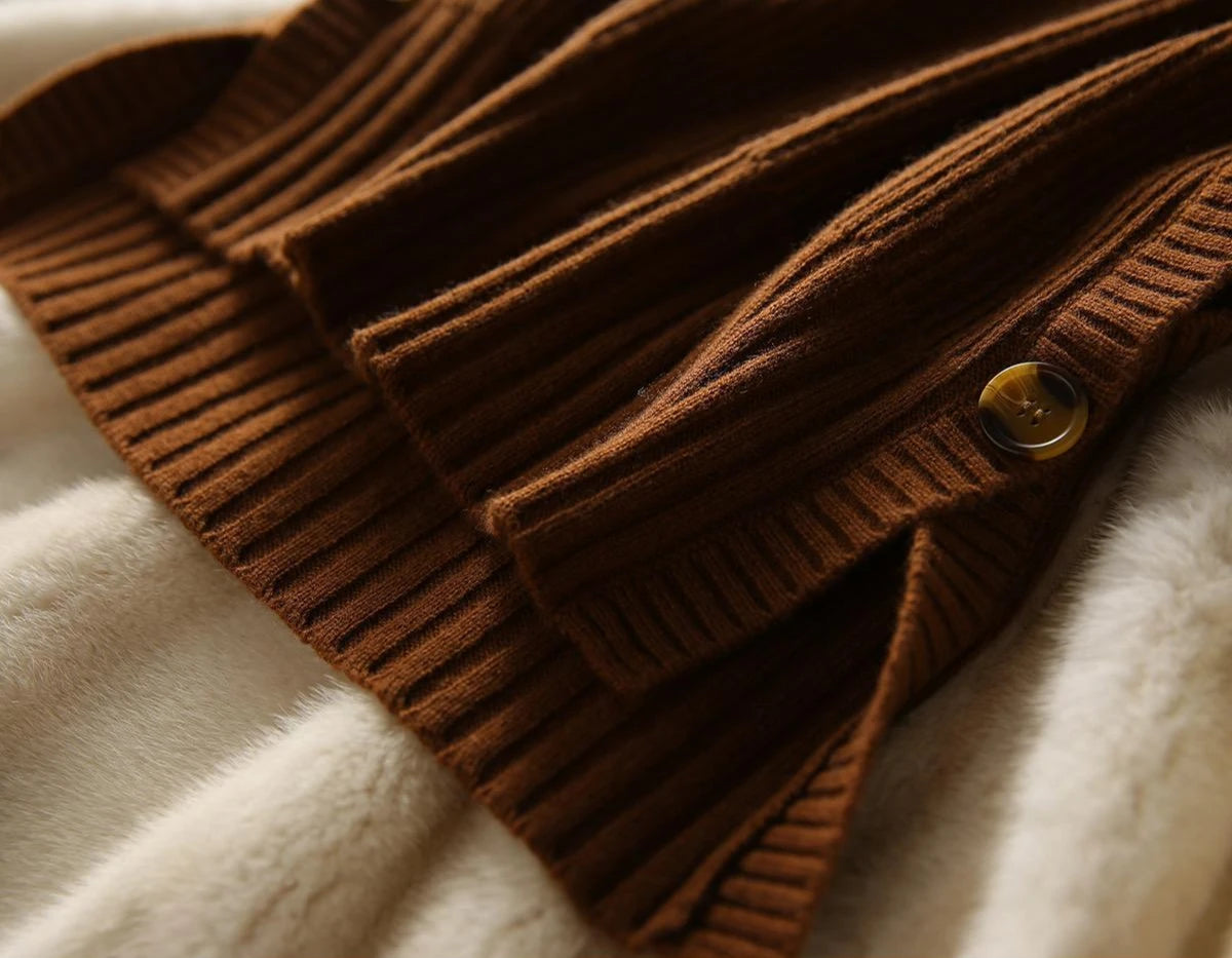 Waistcoat Round O Neck Solid Knit Vests for Women Pullover Lady Sweaters Wool Fashion 2025 Smooth Sleeveless Clothing Winter Y2k