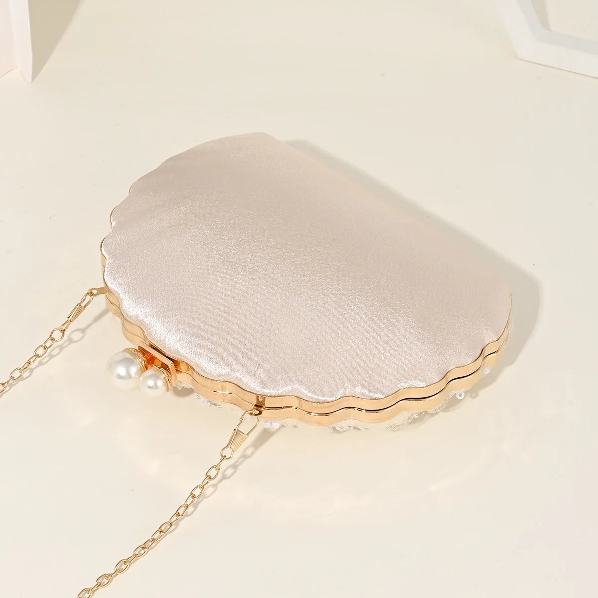 Floral Rose Hard Shell Evening Clutch Bag for Women