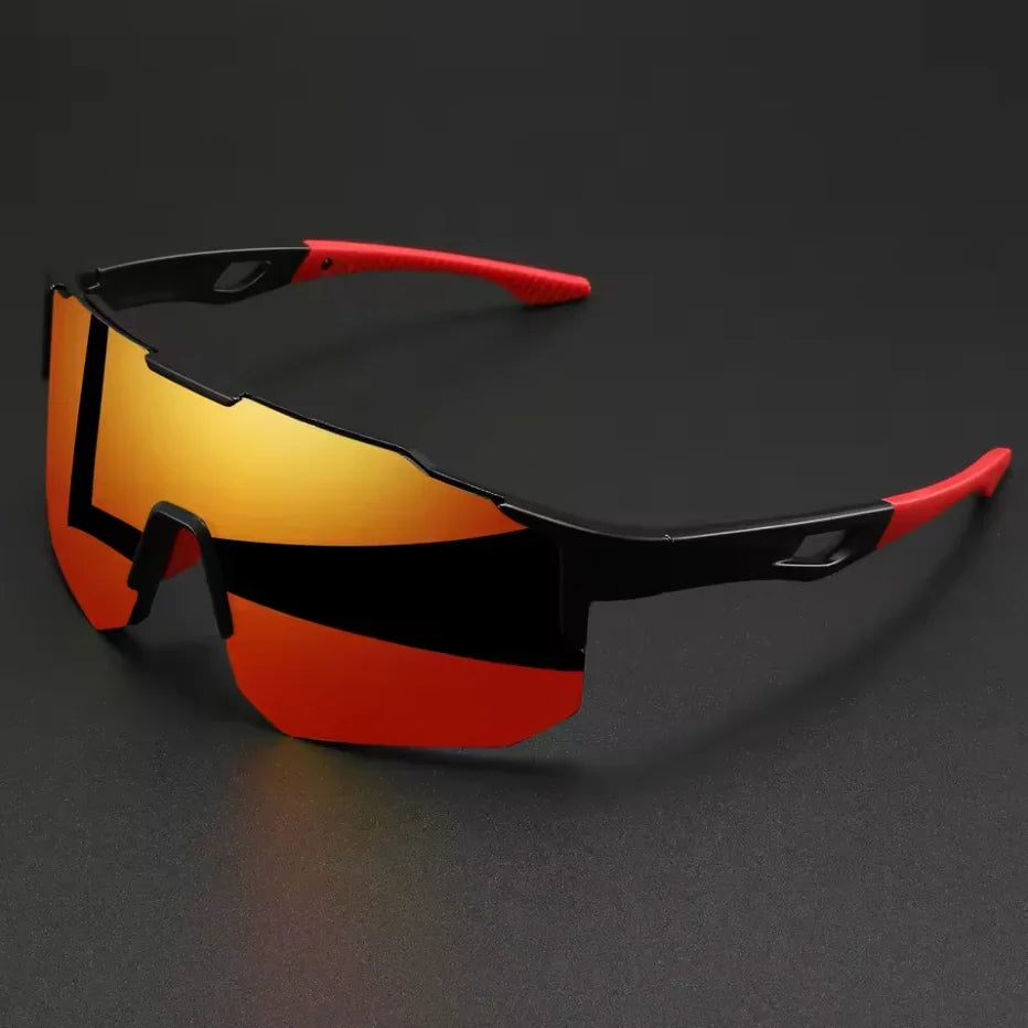 Oversized Square Reflective Sunglasses