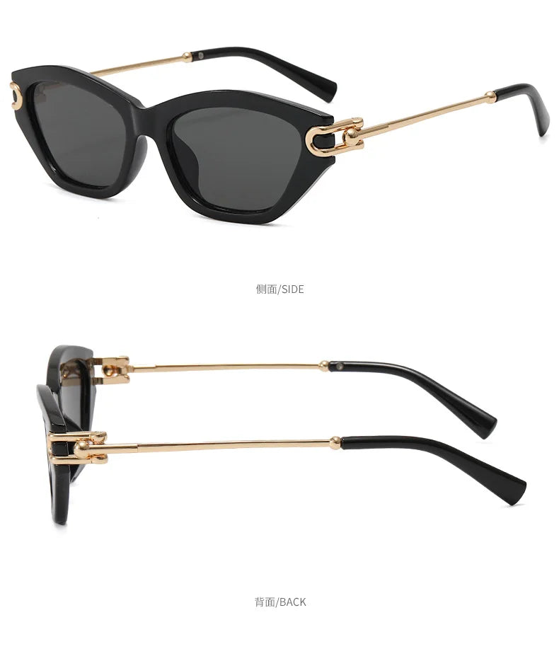 Knot Detail Cat Eye Sunglasses