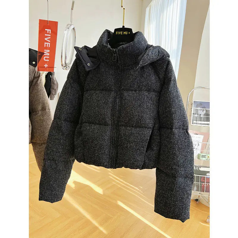 Korean Style Hooded Windproof Jacket