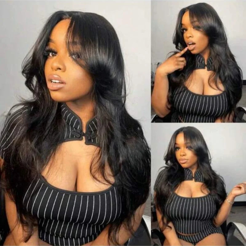 HD Pre Plucked Body Wave Lace Frontal Wig for Women