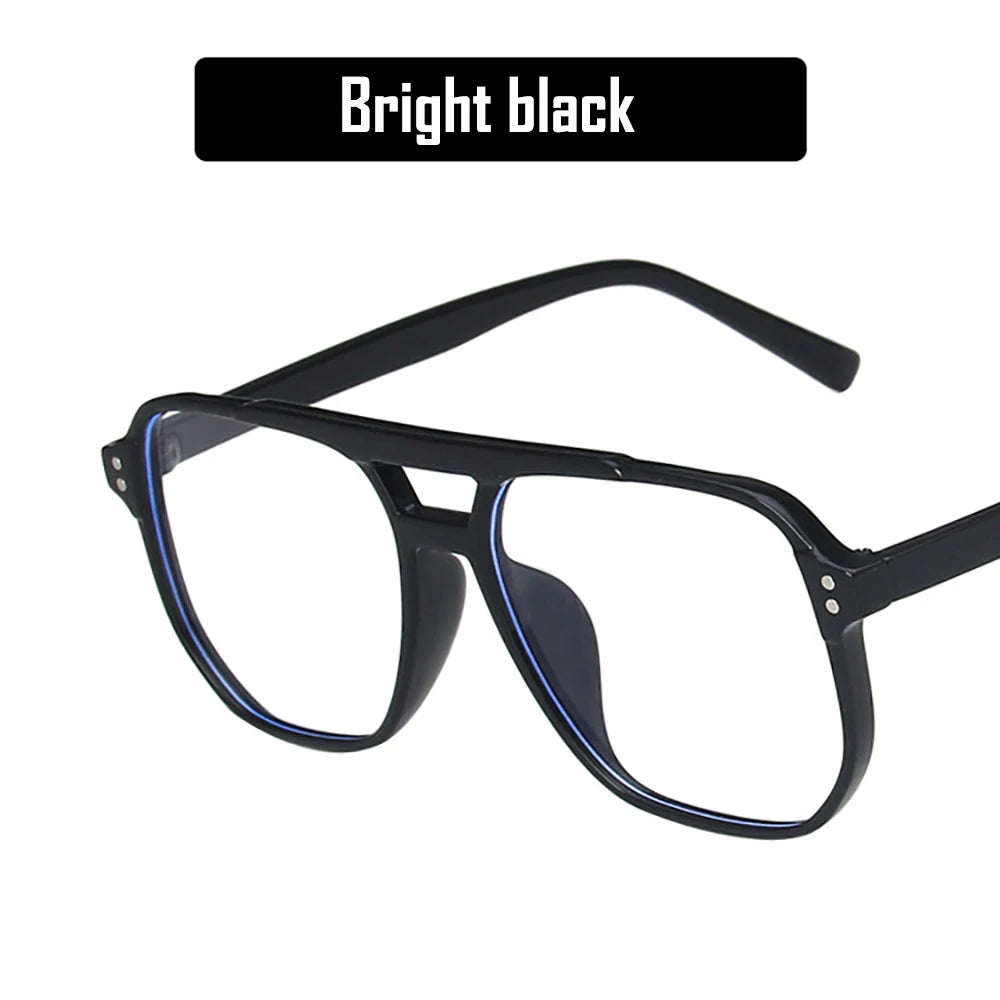 Retro Square Blue Light Blocking Glasses