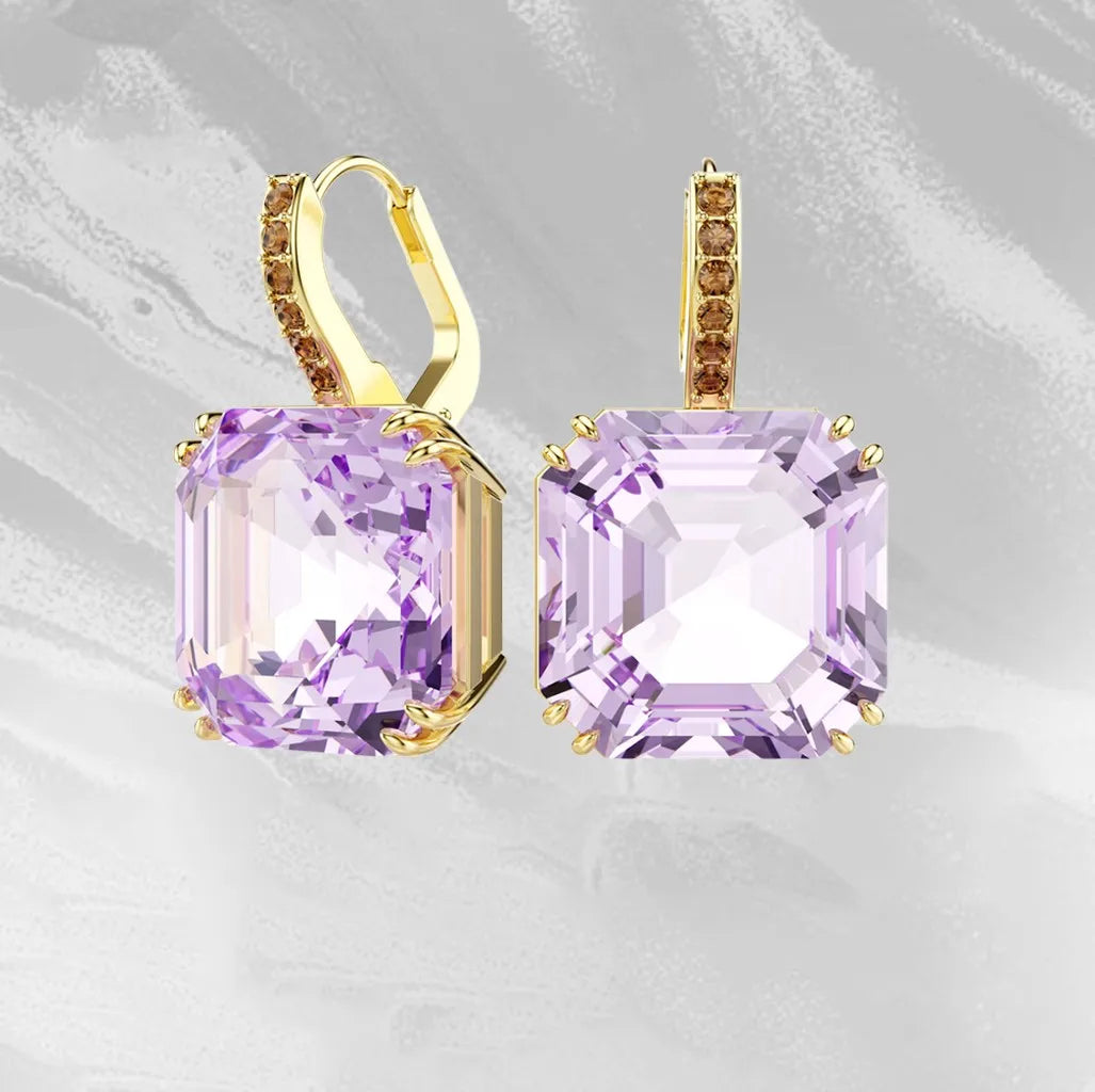 Dazzling Zircon Crystal Statement Necklace for Women
