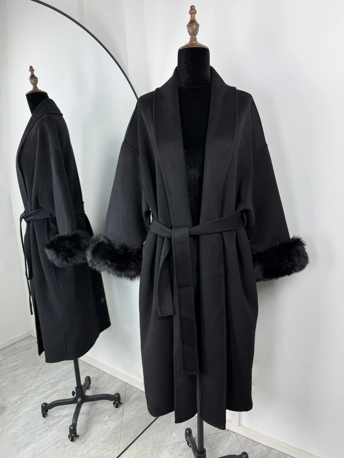 Reversible Wool Coat
