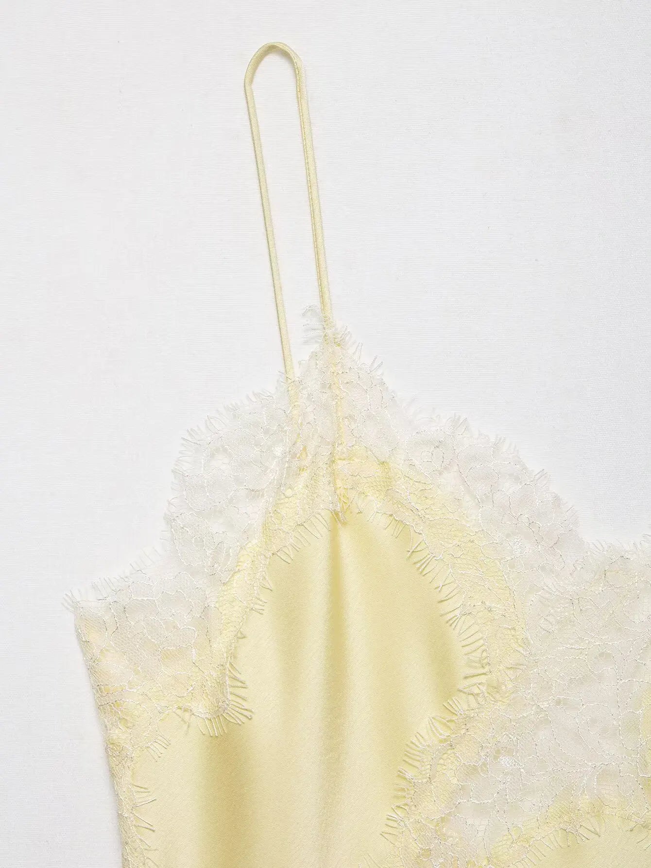 Elegant Lace Backless Asymmetrical Sleeveless Camisole for Women