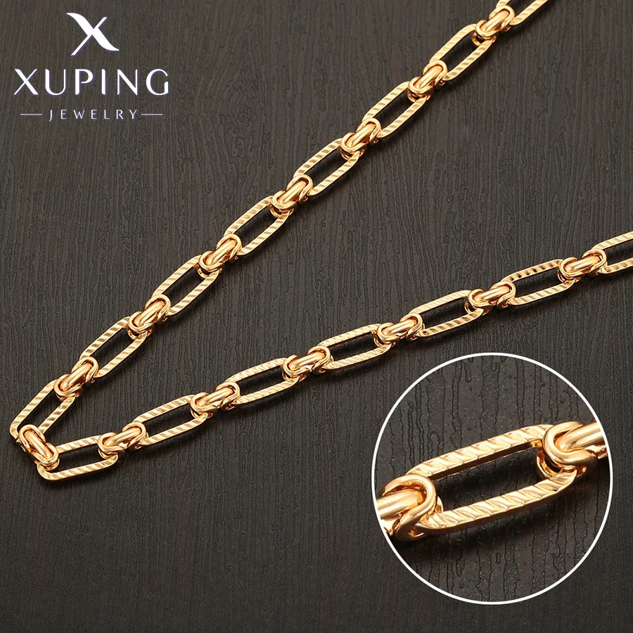 Gold Tone Chain Necklace for Women