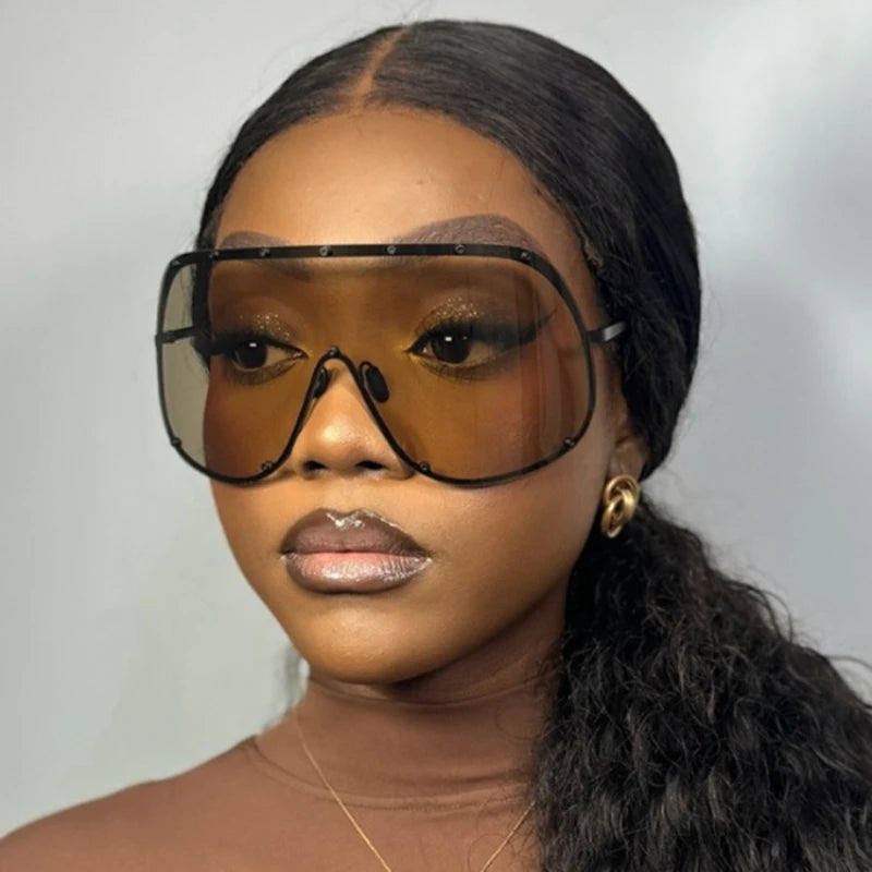 Large Frame Polarized Sunglasses