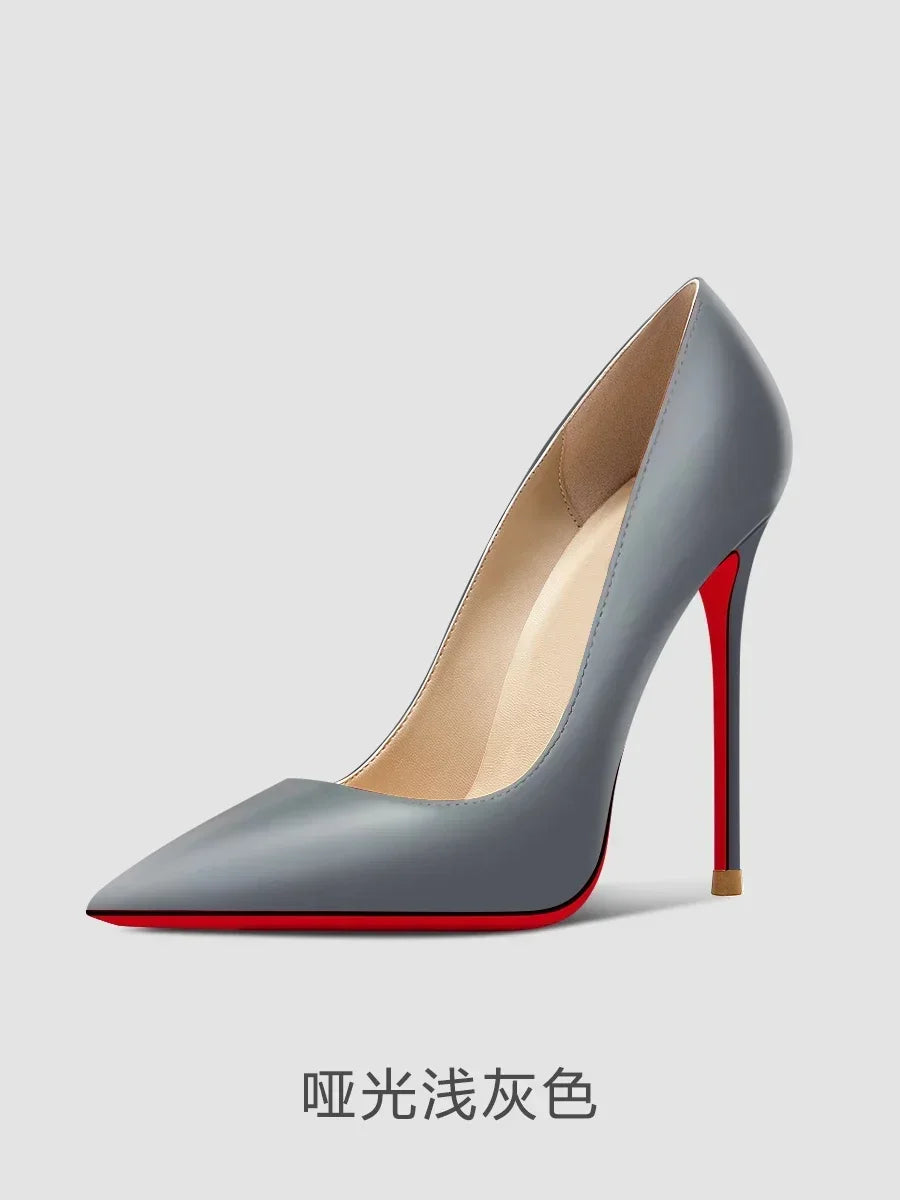Pointed Toe Super High Stiletto Heel Pumps for Women