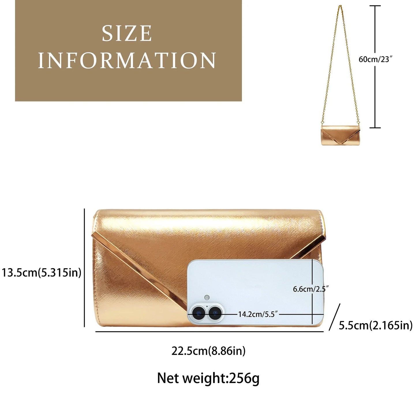 New Women's Envelope Evening Clutch Handbags Elegant Square Bridal Clutch Party Prom Wedding Purse Clutch Shoulder Bags Wallet