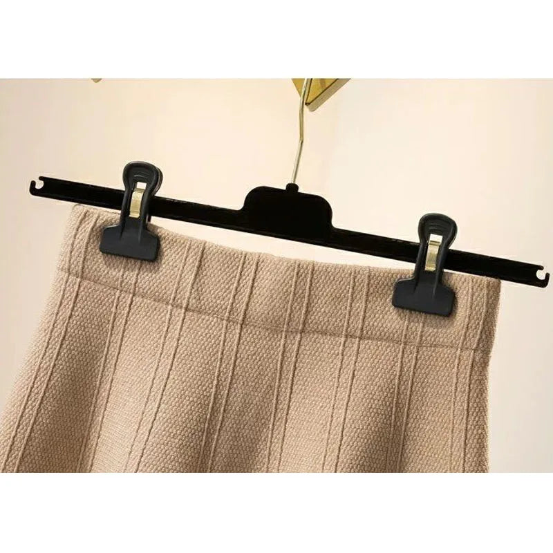 Solid Color High Waist Elastic Knitted Mini Skirt For Women