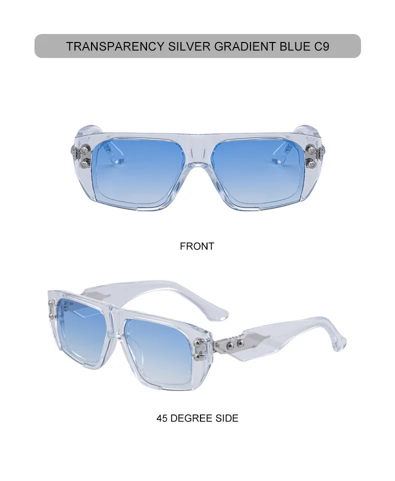 Punk Square Polarized Sunglasses