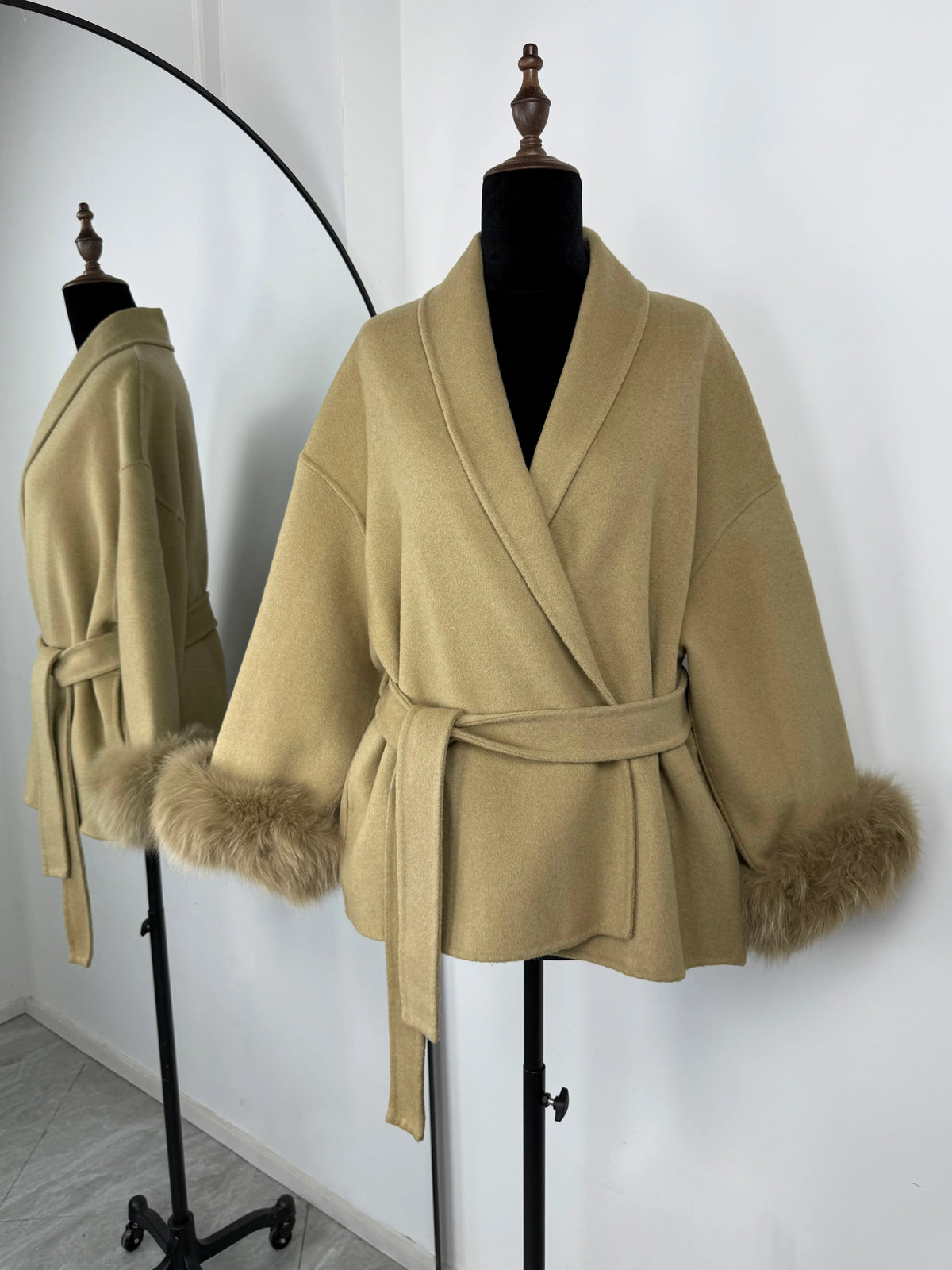 Reversible Wool Coat