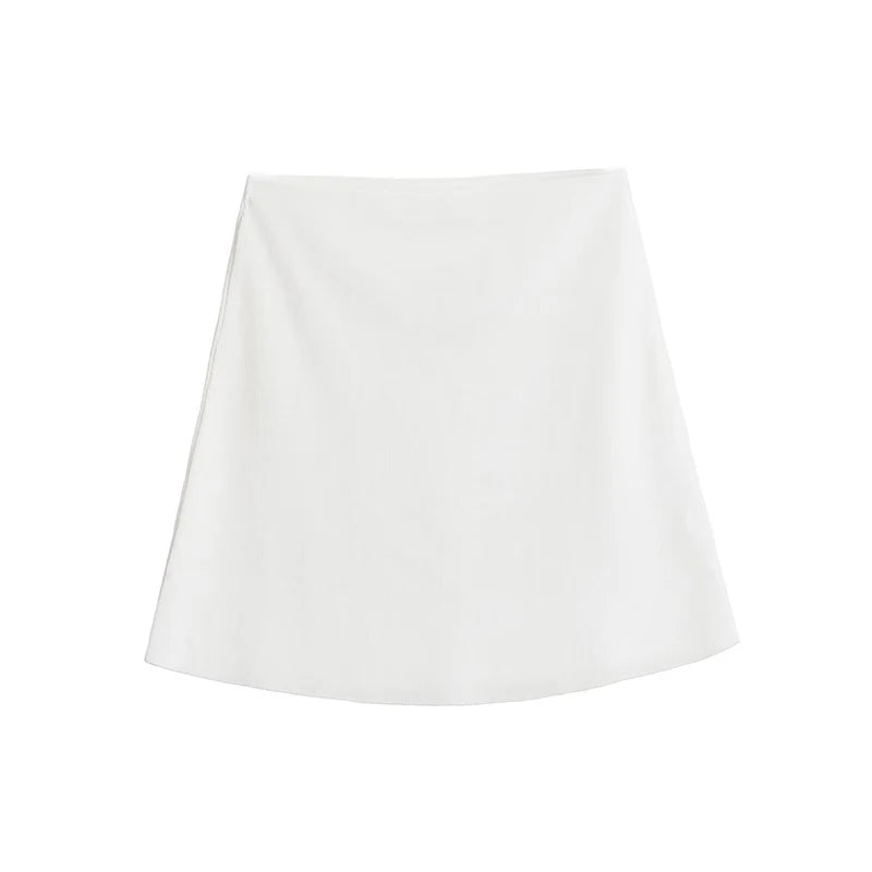 Elegant Knit Two Piece Set With Front Cutout and V Neck For Women