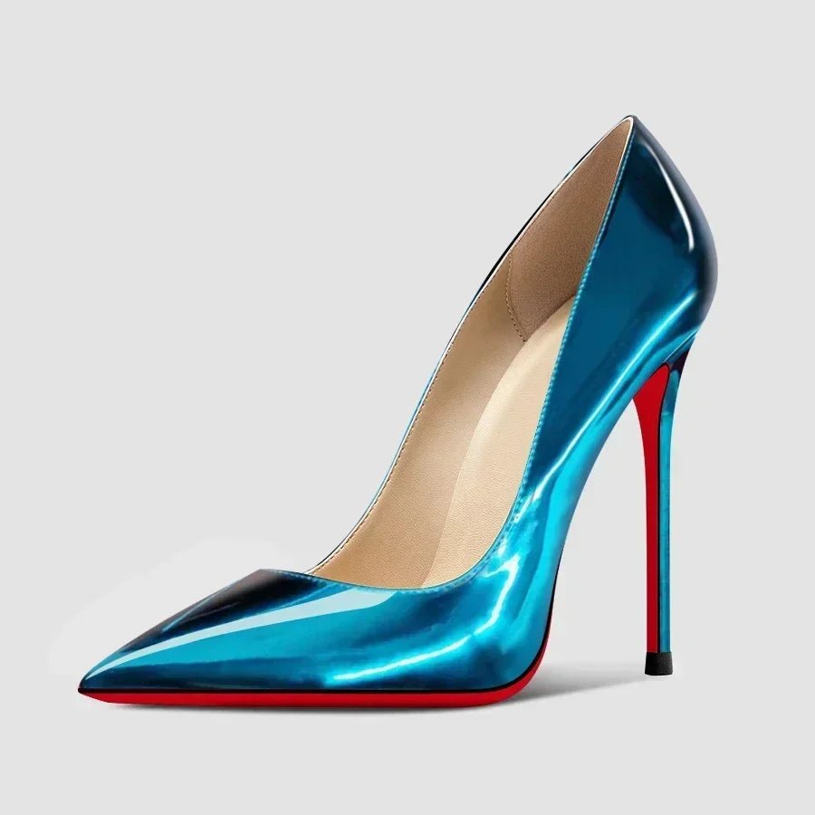Pointed Toe Super High Stiletto Heel Pumps for Women