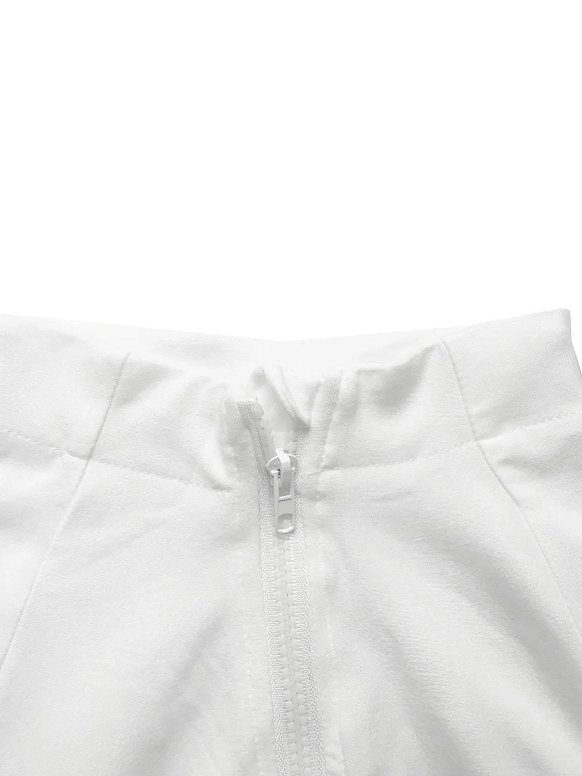 Zip Jacket And High Waist Jogger Set