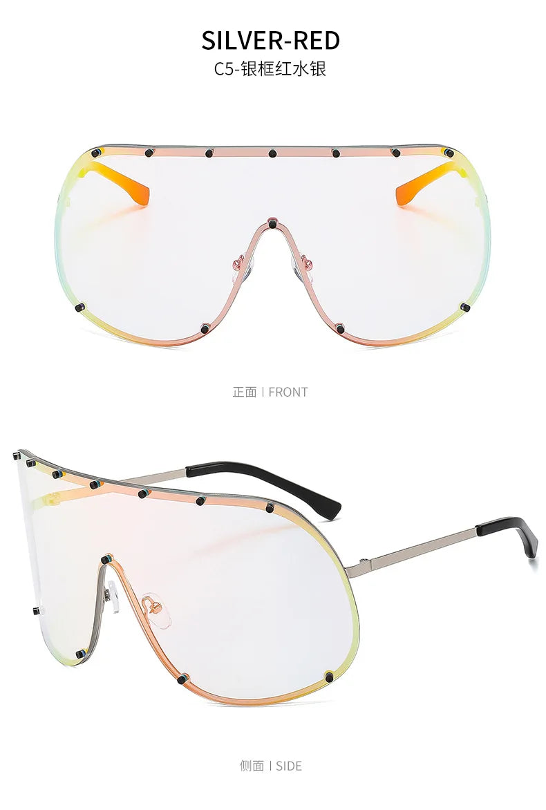 Large Frame Polarized Sunglasses