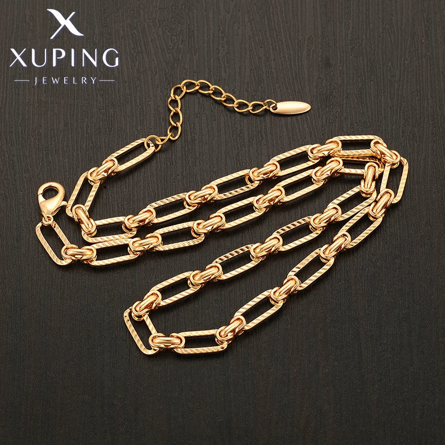 Gold Tone Chain Necklace for Women