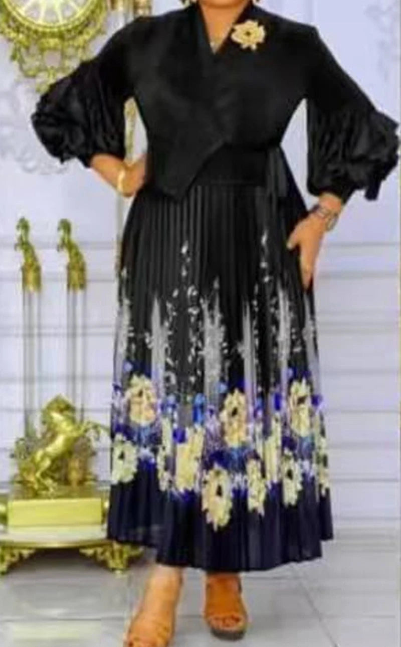 Elegant African Kaftan Dress