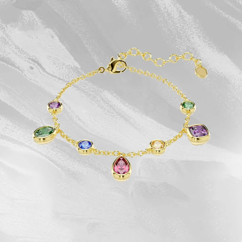 Dazzling Zircon Crystal Statement Necklace for Women