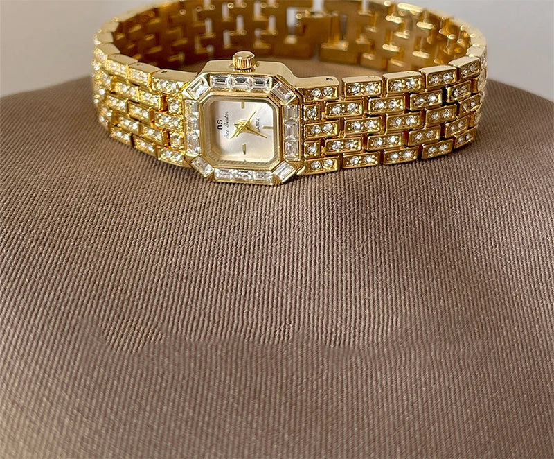 Square Quartz Wristwatch for Women