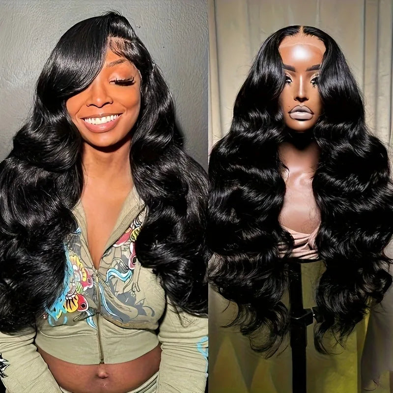Pre-Plucked Body Wave Lace Wig with Baby Hair for Women