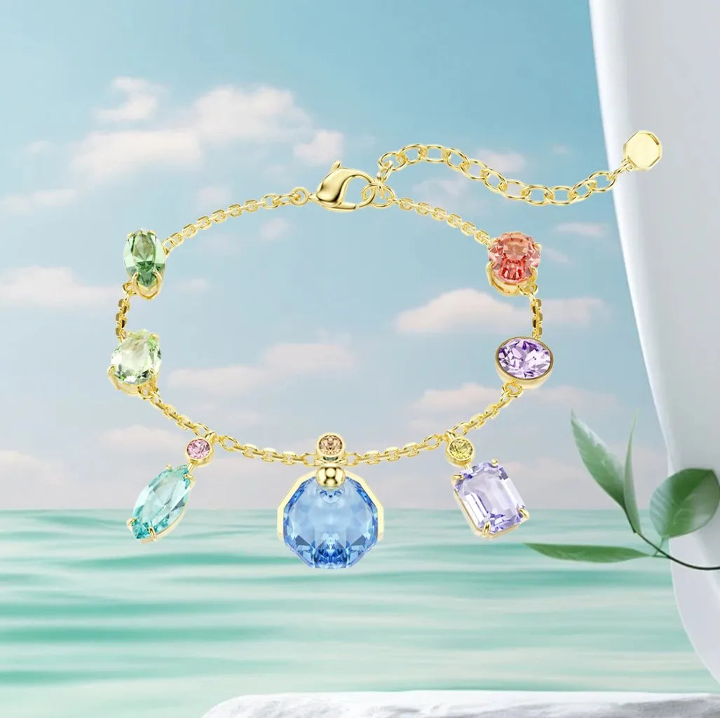 Mixed Cut Crystal Jewelry Set