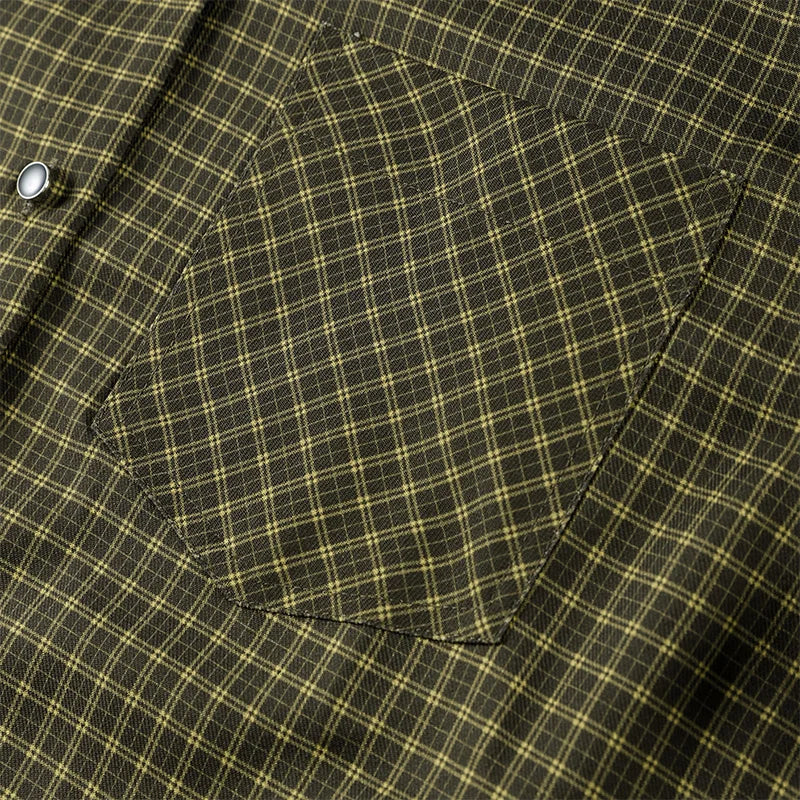 Long Sleeve Plaid Button-Up Shirt Jacket for Women