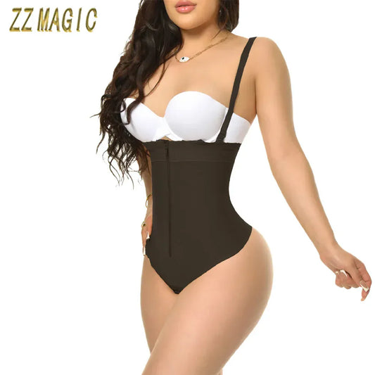 Front Zipper Tummy Control Body Shaper
